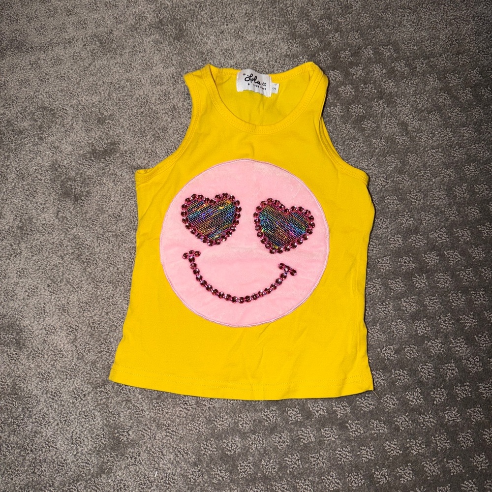 Lola and the Boys Smiley Tank